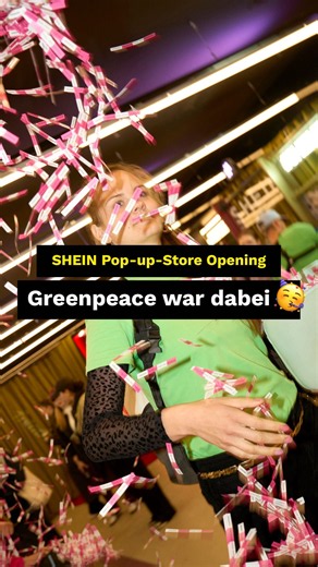 Greenpeace-Aktive sorgen für Stimmung ;)