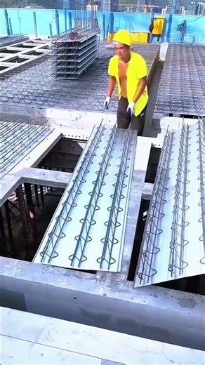 Fast Concrete Floor Slab Installation with Steel Deck