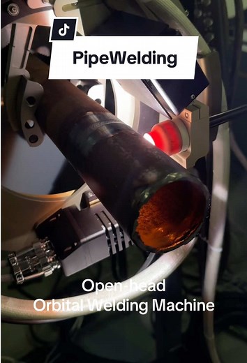 Durable Open-Head Orbital Welding Machine Overview