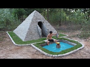 Build Pyramids And Fish Pool By Ancient Skill