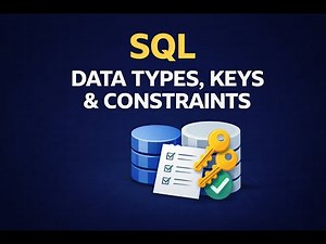 SQL Data Types, Keys & Constraints – Everything You Must Know!