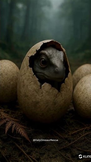 World’s FIRST Footage of a Dinosaur Egg About to Hatch Caught on Camera!