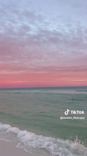 Long Sunset Video for Serene Ocean Therapy | Aesthetic Sunset & Ocean Views