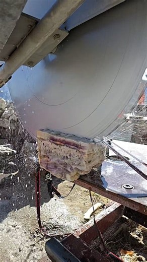 124K views · 1.7K reactions |  Cutting another slab with our 36"...