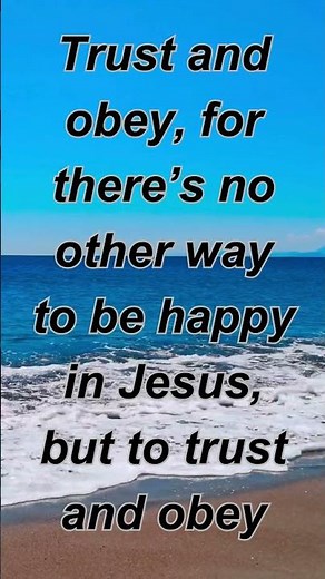 Trust and Obey hymn | Acapella | Cover with lyrics | Harmony #acapella #hymn #gospel #music