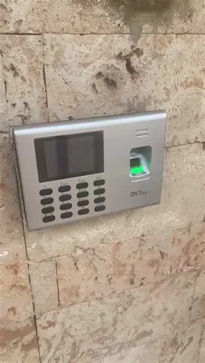 "Seamless security upgrade! 🔒📹 Maglock video intercom fully integr...