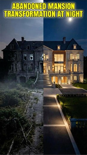 Watch this insane transformation of an abandoned mansion into a modern luxury masterpiece