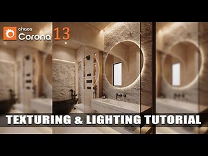 Corona Render 13 texturing and lighting tutorial
