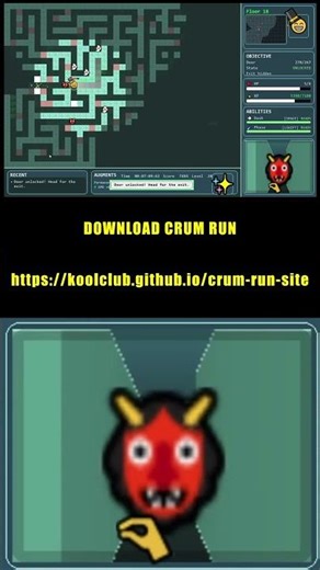 FLOOR // 18 CRUM RUN SHORT #gaming #retrogaming #pacman #gameplay