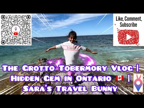The Grotto Tobermory Vlog | Hidden Gem in Ontario 🇨🇦 | Sara’s Travel Bunny