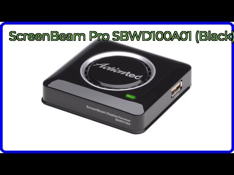 REVIEW (2026): ScreenBeam Pro SBWD100A01 (Black). ESSENTIAL details.