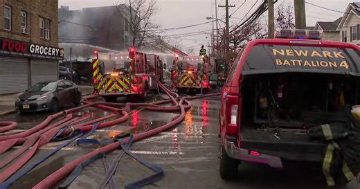 More than 50 people displaced following early-morning fire in Newark