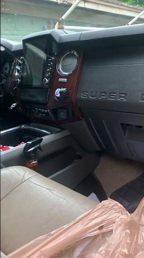 F250 2006 dash conversion 6.0