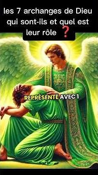 les noms des 7 archanges et leurs roles #archange #dieu #pouvoir #celeste #cieux #bible #ange #fyp