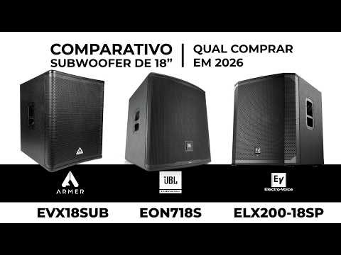 Which 18″ Subwoofer is the Best Value in 2026? Armer vs JBL vs Electro Voice | Comparison Video