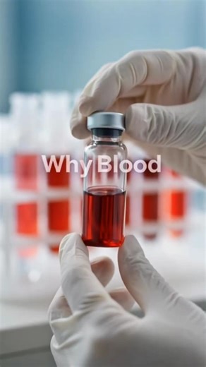 Blood Sample Explained in 60 Seconds | What Happens After Blood Is Taken? #bloodsample #bloodtyping
