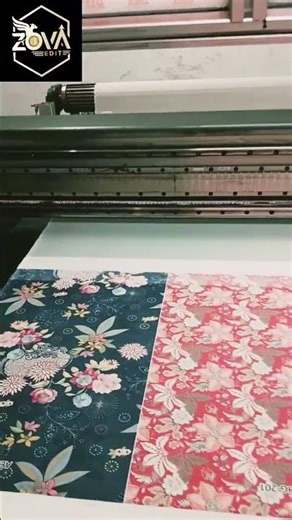 Digital Printing Surat, Textile Printing Process, Zova Digital Print, Fabric Design, Printing