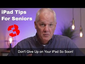 iPad Tips for Seniors 3