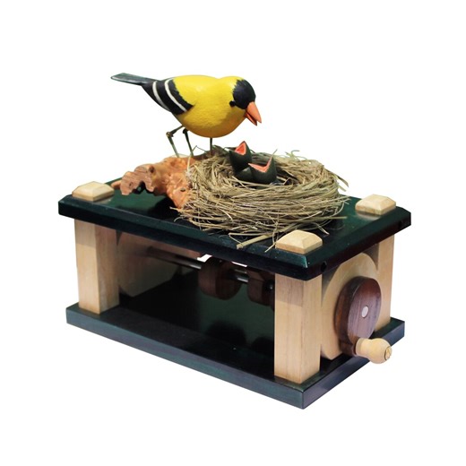 Bird Automaton, Automata, Bird Family Automaton, Kinetic Art, Automaton Wood - Etsy Australia