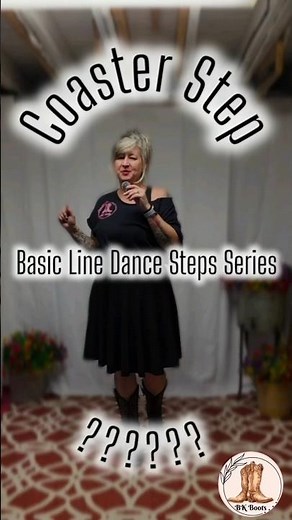 Beginner Line Dance Basics | How To Do A Coaster Step | Easy Step-by-step Tutorial