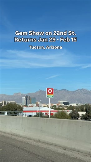 This year’s 2026 Tucson Gem Show on 22nd St., located at 993 S Freeway, Tucson, AZ 85745, will once again be FREE to attend and open to the public, running daily from 10 a.m. to 6 p.m. In addition to showcasing one of the world’s largest collections of museum-class minerals, prehistoric fossils, rare meteorites, precious gemstones, and stunning jewelry spread out across nearly 130,000 square feet of space, this year’s show will also feature a spotlight on renowned artist Angie Crabtree and her i