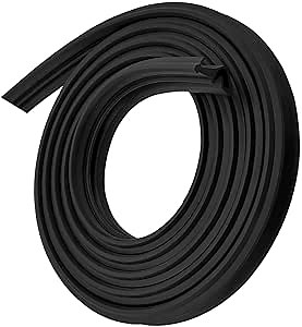 W11177741 W10300924 Dishwasher Door Gasket Replacement Part by Gattaidar Compatible with Whirlpool Kenmore Dishwashers Replaces W10300924 W10300924V, Black