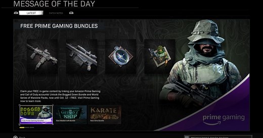 How To Claim Prime Gaming Bundles For Warzone