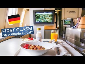 TRIPREPORT | Lufthansa (FIRST CLASS) | Airbus A340-600 | Frankfurt - Vienna