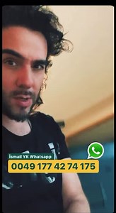 Ismail YK 👉 0049 177 42 74 175 (for WhatsApp Status) ❤️❤️❤️ | İsmail YK