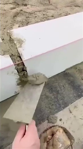 One of the process of patching and connecting a dating rod using cement#trending #viral #shorts