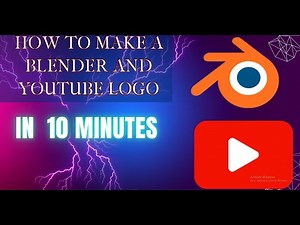 How To Make A Youtube And Blender Logo In Blender