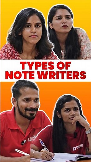 Types of Note Writers 👍