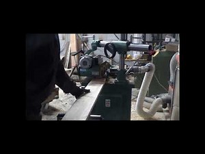 Making Paneling With 5HP Grizzly Shaper And 1HP Power Feeder