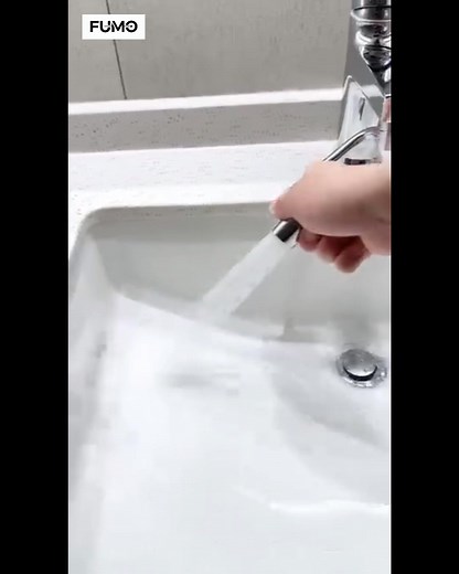 Tired of water splashing everywhere? 😩💦 This 1080° Rotatable Faucet Sprayer gives you a soft bubble stream strong spray mode for perfect cleaning. Easy to install, saves water, and keeps your clothes dry. A must-have for every home! 🏠✨ | Fumo Enterprise