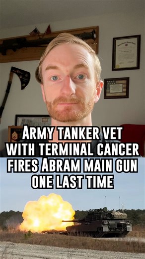Always nice when good comes from the internet. Story here: https://taskandpurpose.com/news/army-tanker-final-wish/ #army #abrams #fortmoore #military #news | Task & Purpose