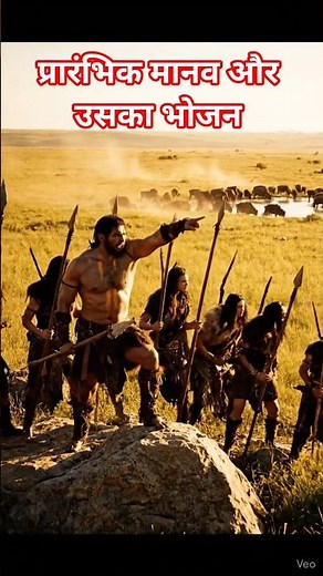 Early Humans’ Food Evolution: From Fruits to Grain Storage 🌾🔥 | Prehistoric Life Short #shorts