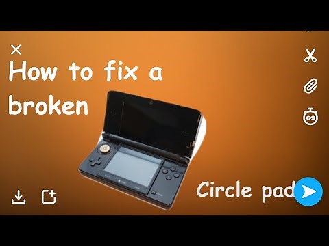3DS/2DS Broken Circle Pad Quick Fix