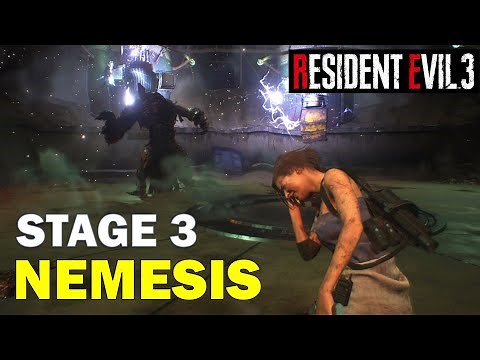 How to Defeat Stage 3 Nemesis in NEST 2 | Resident Evil 3 Remake (Nemesis Boss Fight 3)
