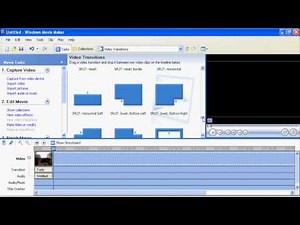 How to Make it a Splitscreen in Windows Movie Maker HD
