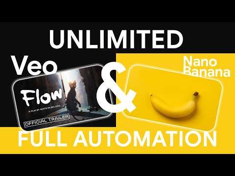 Auto Generate VEO Videos & NanoBanana Images | Flow Automator