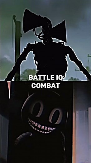 Siren Head Vs. Cartoon Cat | #1v1 #trevorhenderson #cartooncat #sirenhead #edit