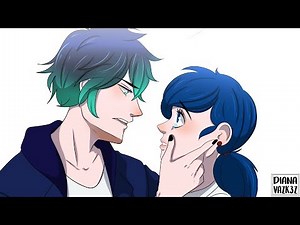 MLB Miraculous Ladybug - Blue Feelings (part 1) (Lukanette) - Motion comic