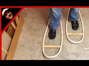 Making Snow Shoes | How To Shape PVC Pipe