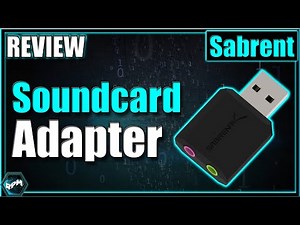 Sabrent USB Soundcard Adapter Review | Microphone Adapter