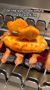 one the way to become the king of the pirates #onepiece #seafood #piratesofthecaribbean #bbq | 9GAG