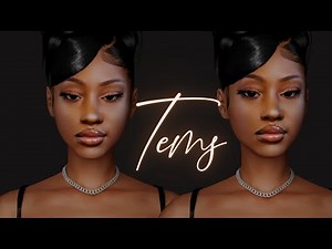 Sims 4 CAS | Tems + CC Folder & Sim Download