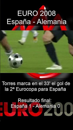 THE GOAL THAT STARTED IT ALL! 🇪🇸 Fernando Torres (EURO 2008 Final)