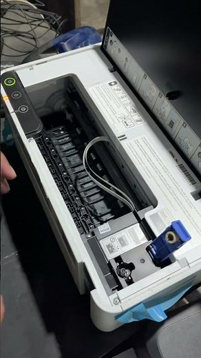 Tutorial cara isi tinta printer epson m1100 terbaru