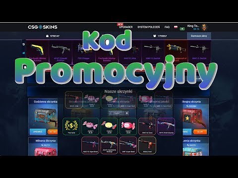 CsGo Skins + Kod Promocyjny