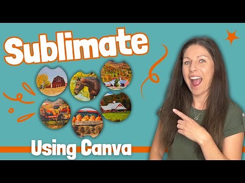 Sublimate Car Coasters using Canva - Beginner Friendly